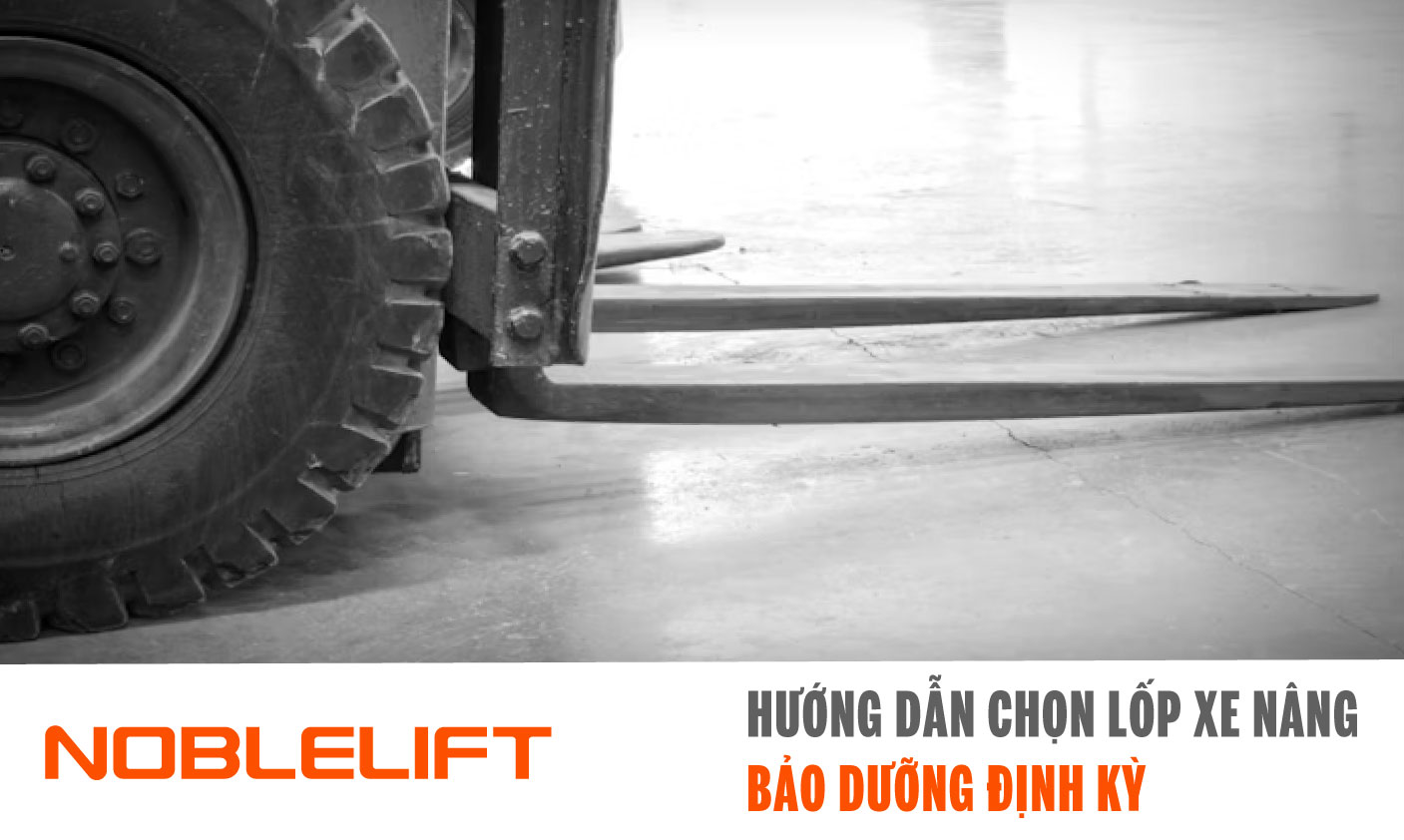 Noblelift Đông Nam Á Xe Nâng Việt Nam-Hướng Dẫn Chọn Lốp Xe Nâng Và Bảo Dưỡng Định Kỳ