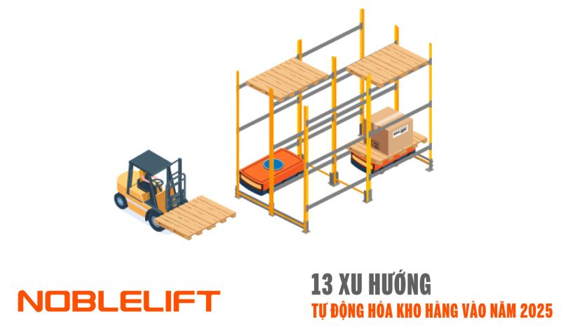 Noblelift Đông Nam Á Xe Nâng Việt Nam-13 Xu Hướng Tự Động Hóa Kho Hàng vào Năm 2025