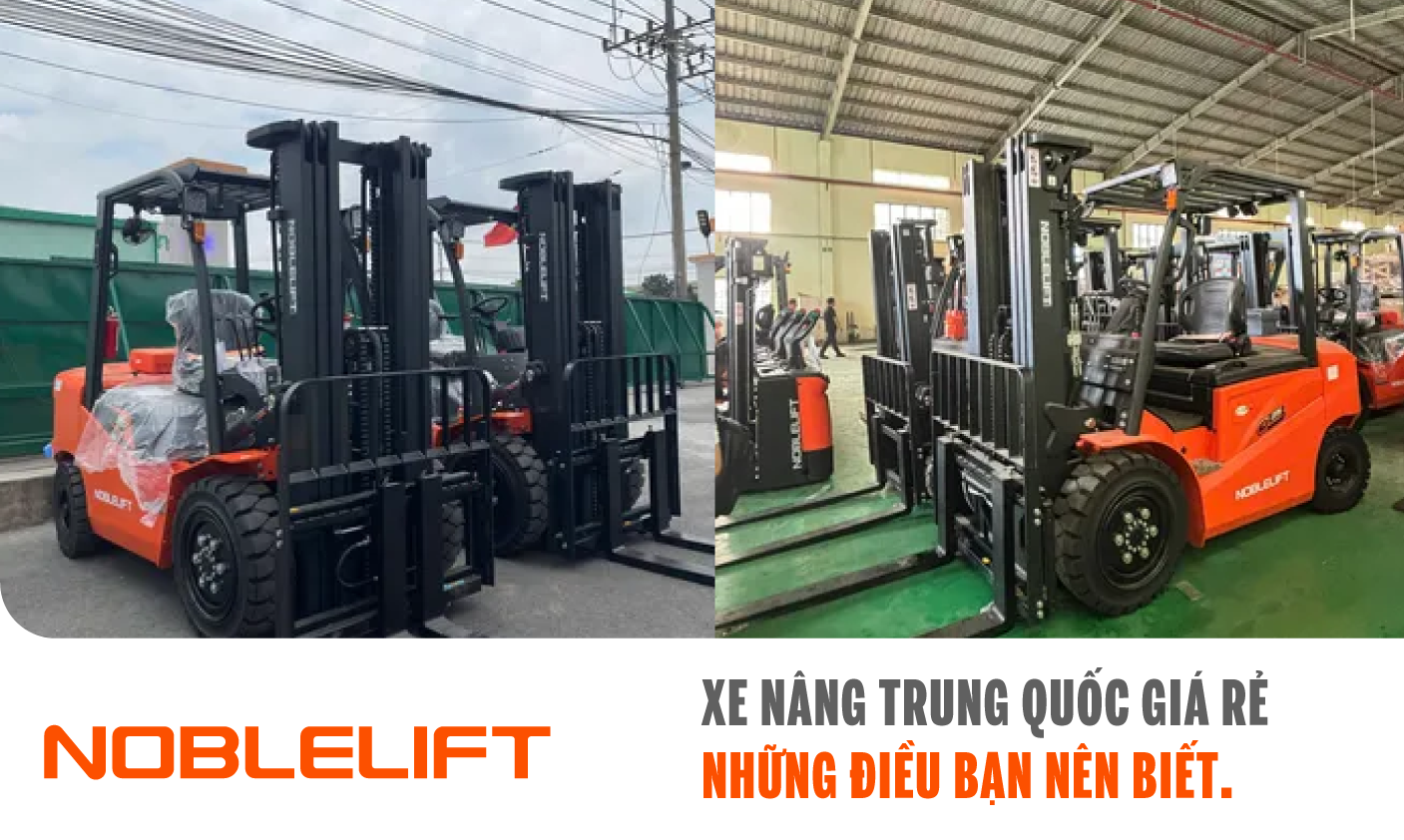 Ảnh xe nâng Trung Quốc giá rẻ, những điều bạn nên biết. NOBLELIFSEA