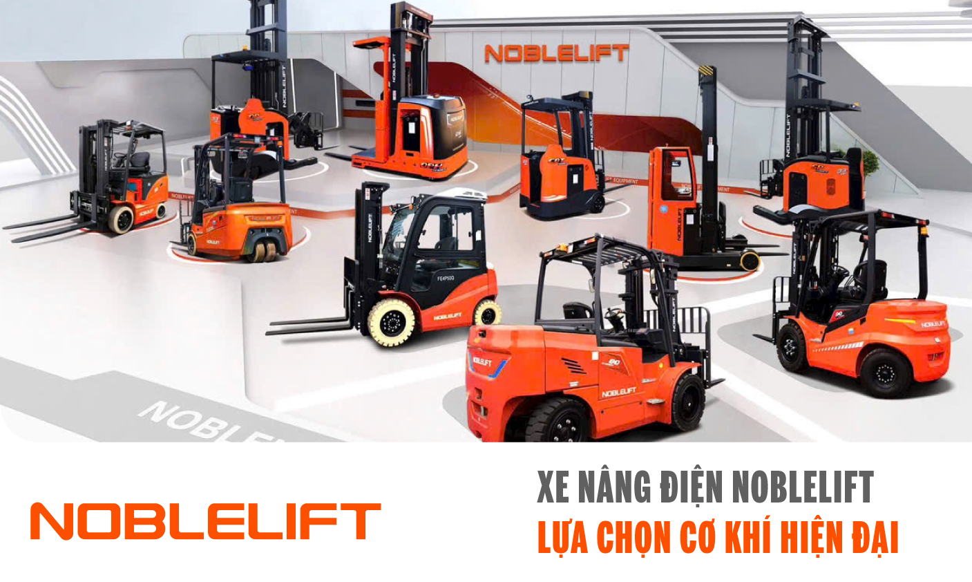 Ảnh xe nâng điện Noblelift – lựa chọn cơ khí hiện đại NOBLELIFT ĐÔNG NAM Á ( VIỆT NAM)