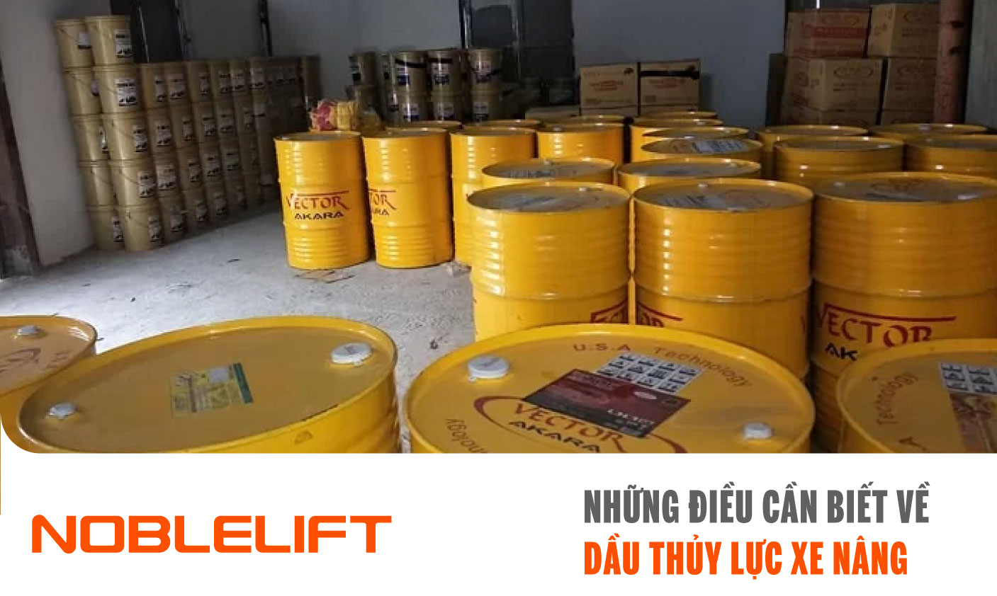 dầu thủy lực xe nâng