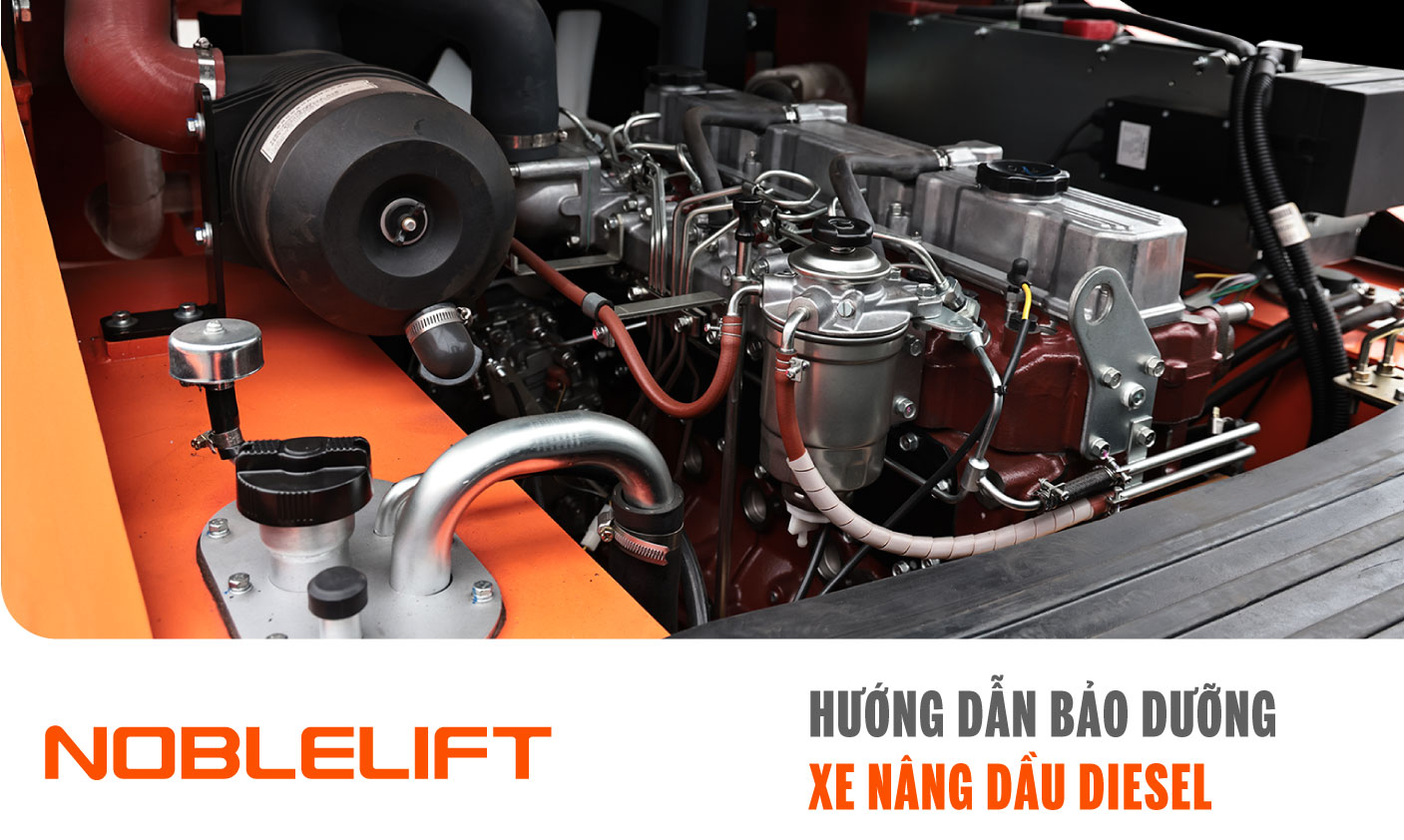 hướng dẫn bảo dưỡng xe nâng dầu diesel